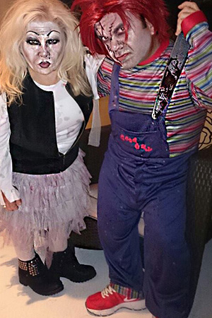 Mini Chucky & Bride