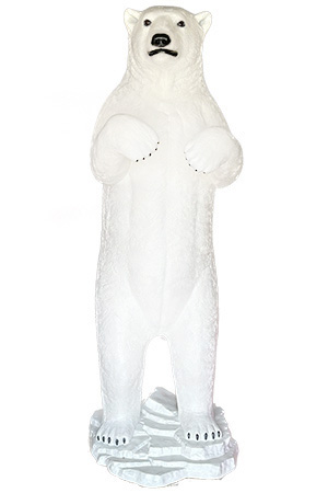 Giant Polar Bear Statue Rental