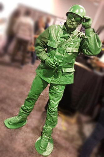 Human Living Statues