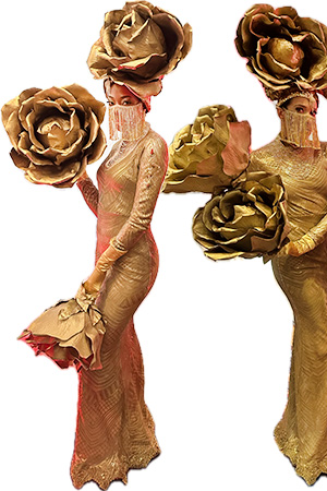 Gold Rose Costume Characters
