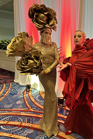 Gold Rose Costume Characters