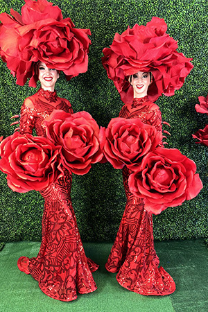 Red Rose Costume Characters