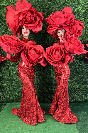 Red Rose Costume Characters