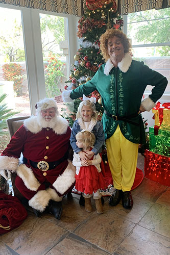 Buddy The Elf Impersonator