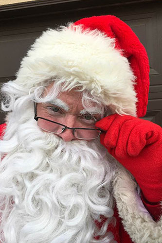 Fake Bearded Santa