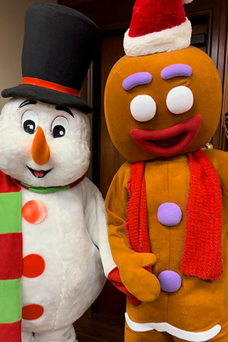 Gingerbread Mascot Character