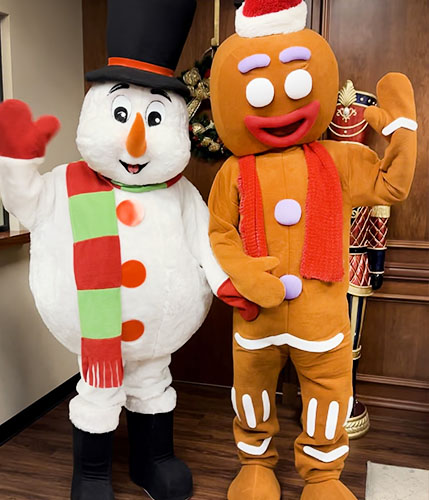 Gingerbread Mascot Character