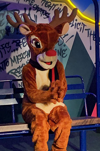 Reindeer Mascot Character
