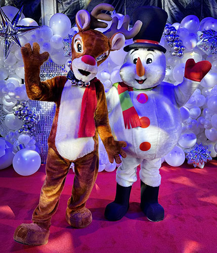 Snowman Mascot Character