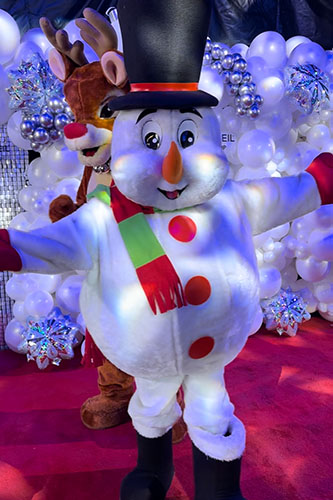Snowman Mascot Character